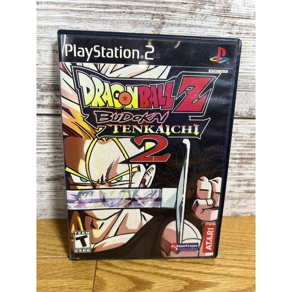 Dragon Ball Z: Budokai Tenkaichi 2 complete Case Manual Disc PS2